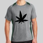 Heather Colorblock Contender ™ Tee Thumbnail