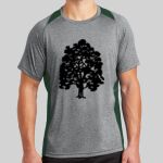 Heather Colorblock Contender ™ Tee Thumbnail