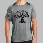 Heather Colorblock Contender ™ Tee Thumbnail