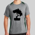 Heather Colorblock Contender ™ Tee Thumbnail