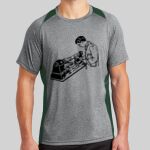 Heather Colorblock Contender ™ Tee Thumbnail