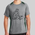 Heather Colorblock Contender ™ Tee Thumbnail