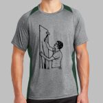 Heather Colorblock Contender ™ Tee Thumbnail