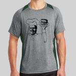 Heather Colorblock Contender ™ Tee Thumbnail