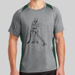 Heather Colorblock Contender ™ Tee Thumbnail