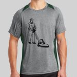 Heather Colorblock Contender ™ Tee Thumbnail