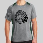 Heather Colorblock Contender ™ Tee Thumbnail