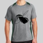 Heather Colorblock Contender ™ Tee Thumbnail