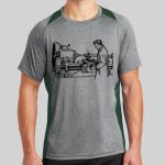 Heather Colorblock Contender ™ Tee Thumbnail