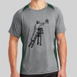 Heather Colorblock Contender ™ Tee Thumbnail