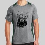 Heather Colorblock Contender ™ Tee Thumbnail