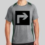 Heather Colorblock Contender ™ Tee Thumbnail