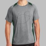 Heather Colorblock Contender ™ Tee Thumbnail