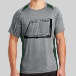 Heather Colorblock Contender ™ Tee Thumbnail