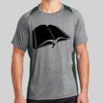 Heather Colorblock Contender ™ Tee Thumbnail