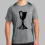 Heather Colorblock Contender ™ Tee Thumbnail