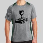 Heather Colorblock Contender ™ Tee Thumbnail