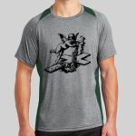 Heather Colorblock Contender ™ Tee Thumbnail