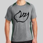 Heather Colorblock Contender ™ Tee Thumbnail