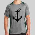 Heather Colorblock Contender ™ Tee Thumbnail