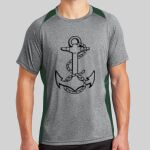 Heather Colorblock Contender ™ Tee Thumbnail