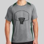 Heather Colorblock Contender ™ Tee Thumbnail