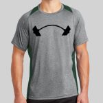 Heather Colorblock Contender ™ Tee Thumbnail