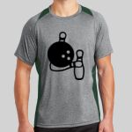 Heather Colorblock Contender ™ Tee Thumbnail