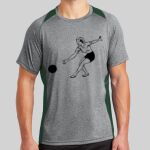 Heather Colorblock Contender ™ Tee Thumbnail