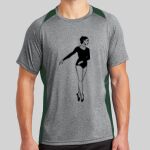 Heather Colorblock Contender ™ Tee Thumbnail