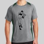 Heather Colorblock Contender ™ Tee Thumbnail