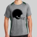 Heather Colorblock Contender ™ Tee Thumbnail