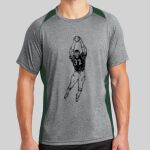 Heather Colorblock Contender ™ Tee Thumbnail