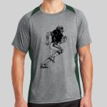 Heather Colorblock Contender ™ Tee Thumbnail