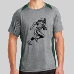 Heather Colorblock Contender ™ Tee Thumbnail