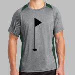 Heather Colorblock Contender ™ Tee Thumbnail