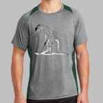 Heather Colorblock Contender ™ Tee Thumbnail