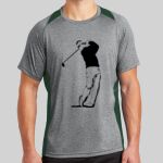 Heather Colorblock Contender ™ Tee Thumbnail