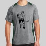 Heather Colorblock Contender ™ Tee Thumbnail