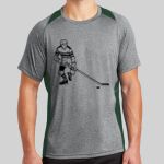 Heather Colorblock Contender ™ Tee Thumbnail