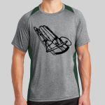 Heather Colorblock Contender ™ Tee Thumbnail