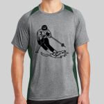 Heather Colorblock Contender ™ Tee Thumbnail