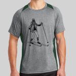 Heather Colorblock Contender ™ Tee Thumbnail