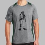 Heather Colorblock Contender ™ Tee Thumbnail