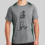 Heather Colorblock Contender ™ Tee Thumbnail