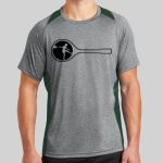 Heather Colorblock Contender ™ Tee Thumbnail