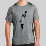 Heather Colorblock Contender ™ Tee Thumbnail