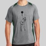 Heather Colorblock Contender ™ Tee Thumbnail