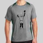 Heather Colorblock Contender ™ Tee Thumbnail