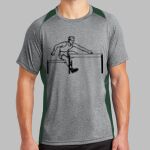 Heather Colorblock Contender ™ Tee Thumbnail